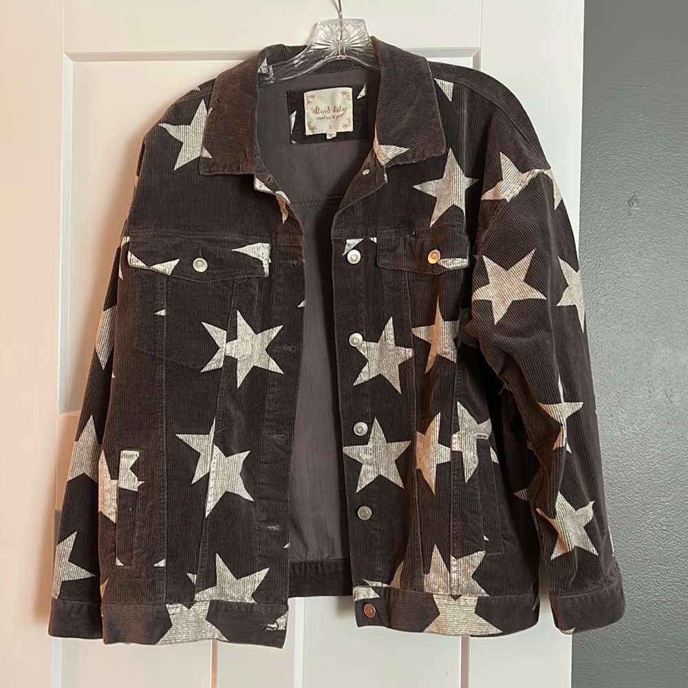 Star Corduroy Coat